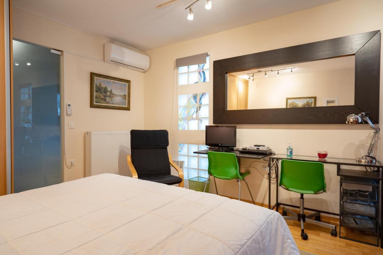 Acropolis Metro St.3 Bedrοοms 6 Persons Maisonette アテネ エクステリア 写真