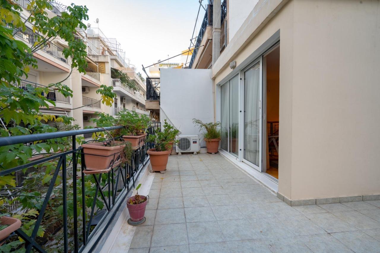 Acropolis Metro St.3 Bedrοοms 6 Persons Maisonette アテネ エクステリア 写真