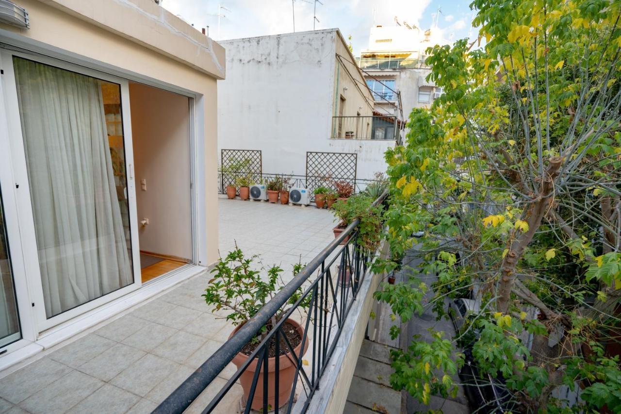 Acropolis Metro St.3 Bedrοοms 6 Persons Maisonette アテネ エクステリア 写真