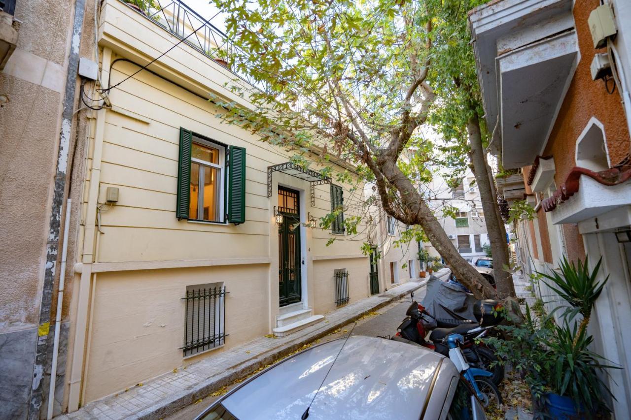 Acropolis Metro St.3 Bedrοοms 6 Persons Maisonette アテネ エクステリア 写真