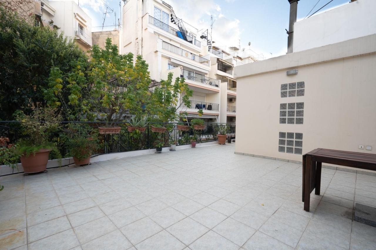 Acropolis Metro St.3 Bedrοοms 6 Persons Maisonette アテネ エクステリア 写真