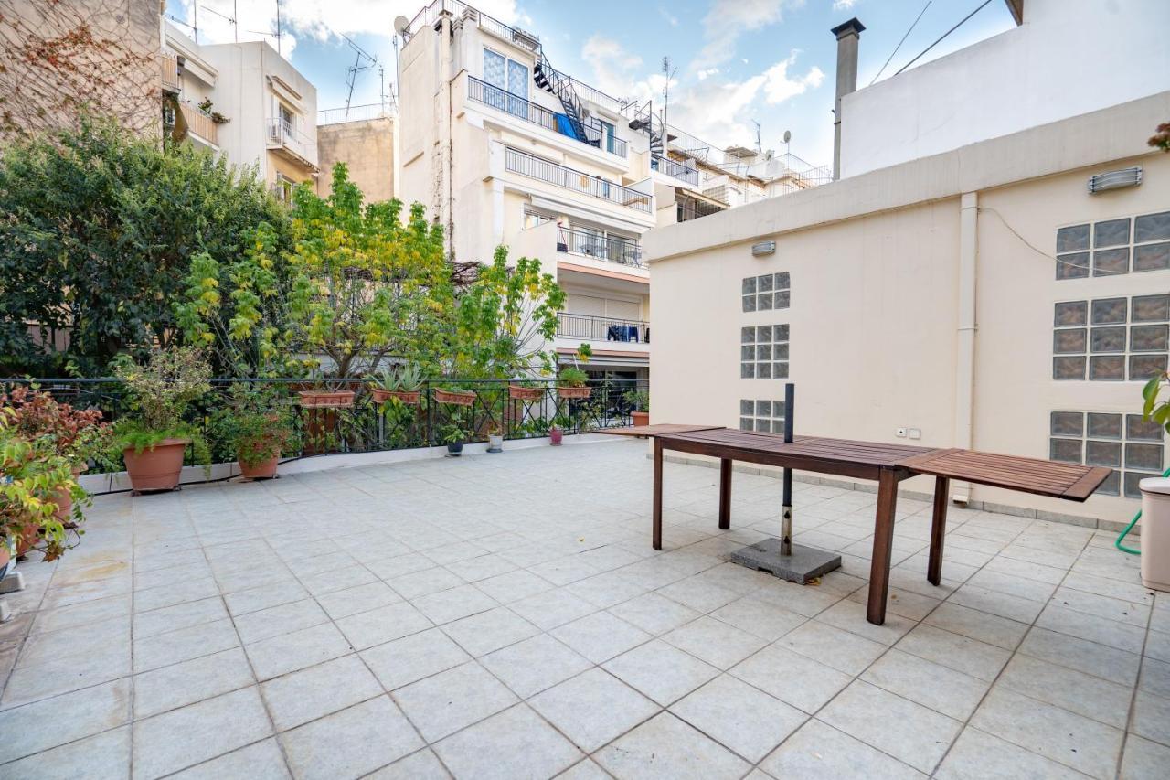 Acropolis Metro St.3 Bedrοοms 6 Persons Maisonette アテネ エクステリア 写真